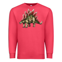 Cardinal Stegosaurus Premium Sweatshirt - LillyAllenDesigns