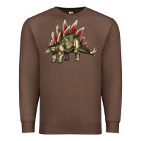 Chestnut Stegosaurus Premium Sweatshirt - LillyAllenDesigns