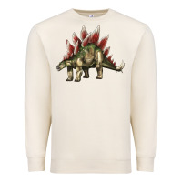 Sandshell Stegosaurus Premium Sweatshirt - LillyAllenDesigns