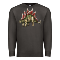 Smoke Stegosaurus Premium Sweatshirt - LillyAllenDesigns