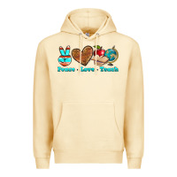 Pina Colada peace love teach Premium Hoodie - NancyCooperArtShop