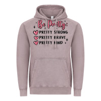 Vintage Zinc be pretty strong brave kind Vintage Hoodie - MaliasSmallBusiness