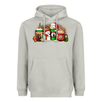 Moon Dust Christmas snow coffee cups Heavyweight Hoodie - Jasminsmagicworld