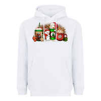 White Christmas snow coffee cups Heavyweight Hoodie - Jasminsmagicworld