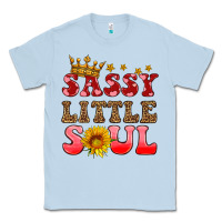 Dusty Blue sassy little soul Classic Tee - HRA Design Shop