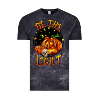 Cloud Black Be the light Vintage Tee - RanaPortraitStore