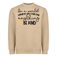 Mushroom be kind Heavyweight Sweatshirt - Unal Design
