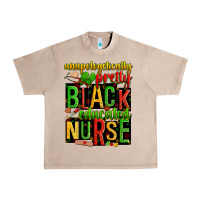 French Oak unapologetically pretty black and educated nurse Urban Heavy Tee - Zillion Design Studio