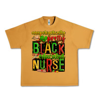 Peanut Butter unapologetically pretty black and educated nurse Urban Heavy Tee - Zillion Design Studio