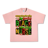 Salmon unapologetically pretty black and educated nurse Urban Heavy Tee - Zillion Design Studio