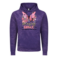 Cloud Purple amazing grace how sweet the sound butterfly Vintage Hoodie - MaliasSmallBusiness