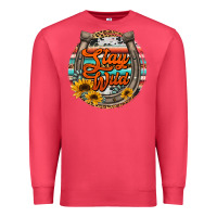 Cardinal stay wild horseshoe Premium Sweatshirt - Jasminsmagicworld