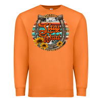 Carrot stay wild horseshoe Premium Sweatshirt - Jasminsmagicworld