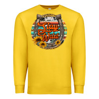 Lemon stay wild horseshoe Premium Sweatshirt - Jasminsmagicworld
