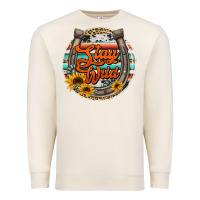 Sandshell stay wild horseshoe Premium Sweatshirt - Jasminsmagicworld