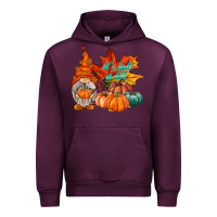 Mauve Wine it is fall yall gnome Urban Hoodie - RacoonDesign