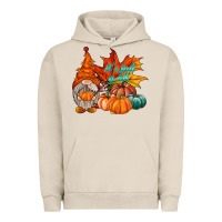 Pigment French Oak it is fall yall gnome Urban Hoodie - RacoonDesign