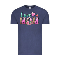 Vintage Denim love mom Vintage Tee - Zillion Design Studio