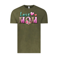 Vintage Olive love mom Vintage Tee - Zillion Design Studio