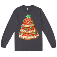 Smoke red christmas cookie cake fa element Long Sleeve Tee - FaDigitalArtStudio