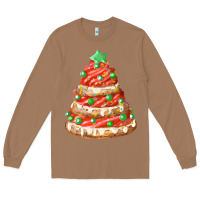 Toasted Coconut red christmas cookie cake fa element Long Sleeve Tee - FaDigitalArtStudio