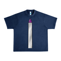 Navy manicure file Urban Heavy Tee - BarkalooDesign