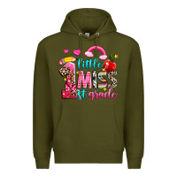 Army Green little miss first grade Premium Hoodie - NancyCooperArtShop