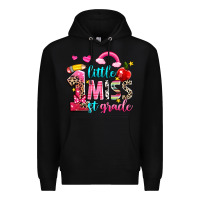 Black little miss first grade Premium Hoodie - NancyCooperArtShop