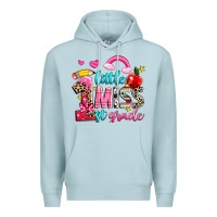 Blue Mist little miss first grade Premium Hoodie - NancyCooperArtShop