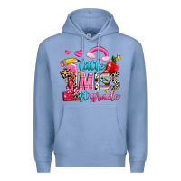Colony Blue little miss first grade Premium Hoodie - NancyCooperArtShop