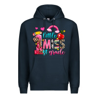 Navy little miss first grade Premium Hoodie - NancyCooperArtShop