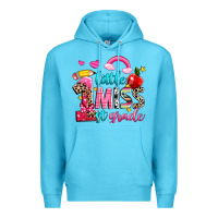 Ocean Blue little miss first grade Premium Hoodie - NancyCooperArtShop
