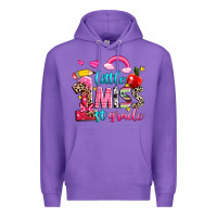 Purple little miss first grade Premium Hoodie - NancyCooperArtShop
