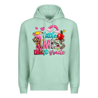 Seafoam little miss first grade Premium Hoodie - NancyCooperArtShop