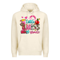 Little Miss First Grade Premium Hoodie | Teevron