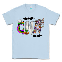 Dusty Blue Halloween CNA Classic Tee - CowhideDigitalArt