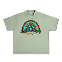 Oil Green gemstone christmas rainbow Urban Heavy Tee - RanaPortraitStore
