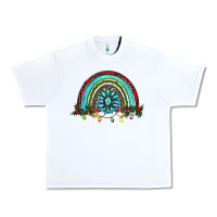 White gemstone christmas rainbow Urban Heavy Tee - RanaPortraitStore