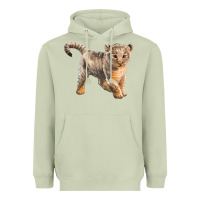 Matcha baby lion Heavyweight Hoodie - LillyAllenDesigns