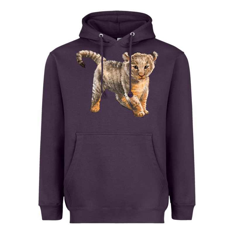Baby Lion Heavyweight Hoodie by LillyAllenDesigns | Teevron