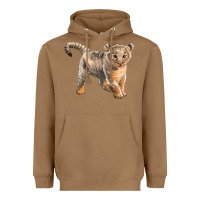 Toasted Coconut baby lion Heavyweight Hoodie - LillyAllenDesigns