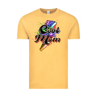 Vintage Mustard cool mom Vintage Tee - Zillion Design Studio