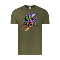 Vintage Olive cool mom Vintage Tee - Zillion Design Studio