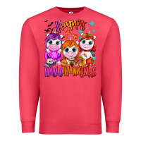 Cardinal Happy Hallothanksmas unicorns Premium Sweatshirt - NancyCooperArtShop
