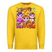 Lemon Happy Hallothanksmas unicorns Premium Sweatshirt - NancyCooperArtShop