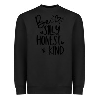 Black kind Heavyweight Sweatshirt - Unal Design