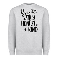Heather Grey kind Heavyweight Sweatshirt - Unal Design