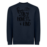 Navy kind Heavyweight Sweatshirt - Unal Design
