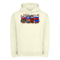 Pigment Pistachio labor day drink Urban Hoodie - RacoonDesign