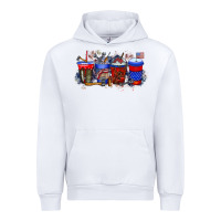 White labor day drink Urban Hoodie - RacoonDesign